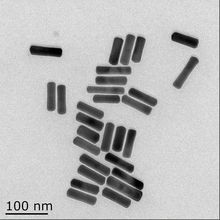 水溶性金納米棒（吸收峰610-1850nm）可選